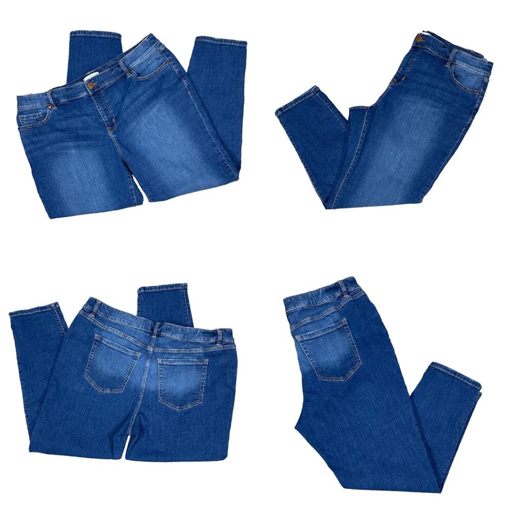 Lane Bryant Flex Magic Waistband Signature Fit Mid Rise Boyfriend Skinny Jeans